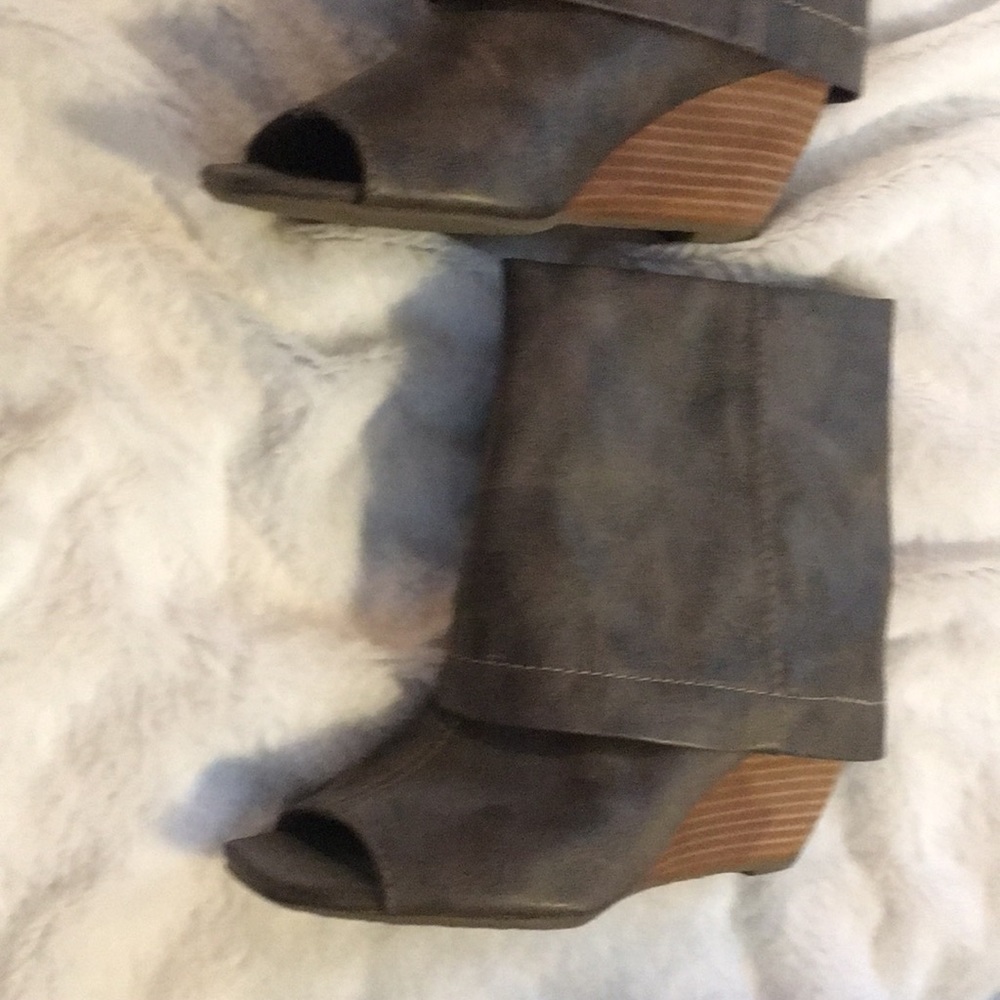 Booties.. open toe